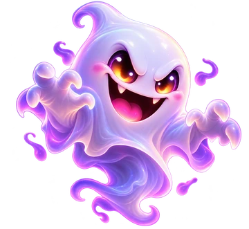 Treatfall’s mischievous purple ghost